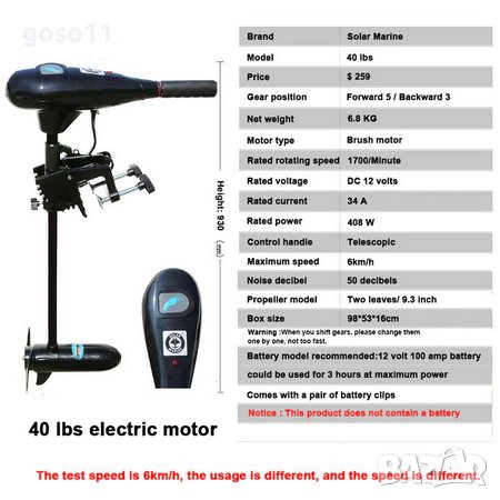 ЕЛЕКТРИЧЕСКИ ТРОЛИНГ МОТОР