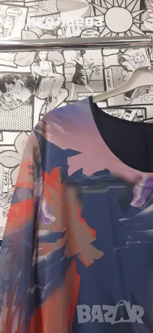 Дъга Макси Рокля -размер 64!, снимка 5 - Рокли - 49761953