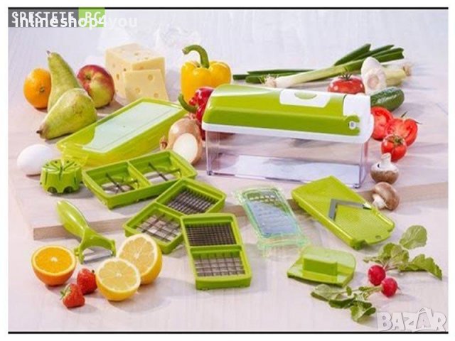 Многофункционално ренде Nicer Dicer Plus, снимка 3 - Други - 38022878