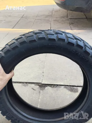 140/80-17 & 110/80-19, снимка 2 - Гуми и джанти - 49053241