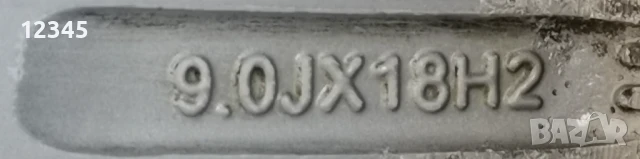 спорт-пакет 18’’5x110 оригинални за ALFA ROMEO/АЛФА РОМЕО-№590, снимка 13 - Гуми и джанти - 51078749