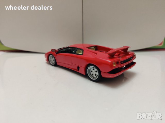 Метална количка Lamborghini Diablo на Universal Hobbies 1:43, снимка 3 - Колекции - 40593463