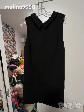 Черна рокля- къс ръкав