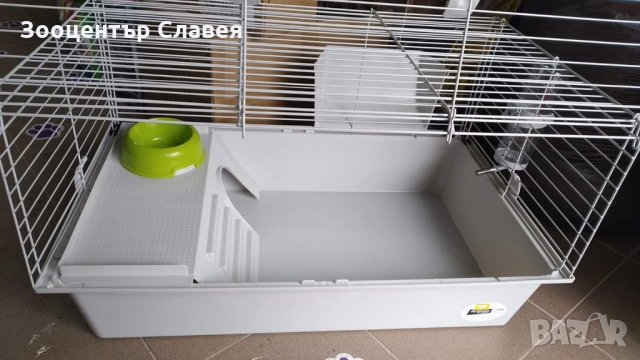 Нова Клетка ferplast за зайче,морско свинче ,таралеж 79×49×43,5, снимка 2 - За гризачи - 27060205