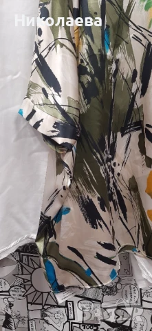 Стилна Макси Туника от Сатен!, снимка 8 - Туники - 50726384