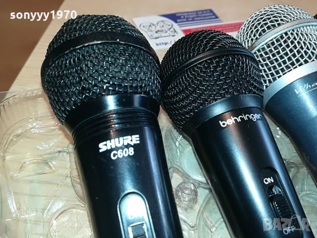 wharfedale philips behringer shure yamaha-profi mic, снимка 9 - Микрофони - 28621731