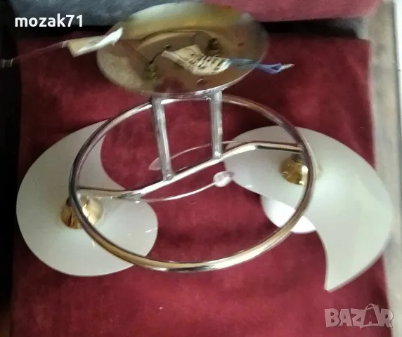 Плафон и малък полюлей, снимка 4 - Лампи за таван - 47392702