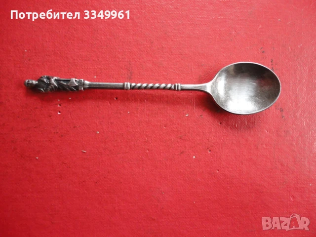 Колекционерска посребрена лъжичка 3, снимка 2 - Антикварни и старинни предмети - 51376556