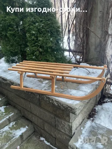 Немска дървена шейна , снимка 5 - Други ценни предмети - 48719263