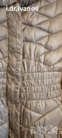 Черно дебело дълго яке AMISU, снимка 3 - Якета - 49340466