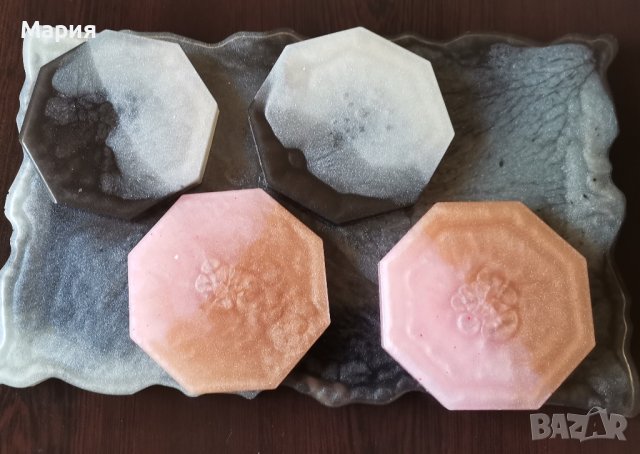  Подложки от Епоксидна смола , снимка 2 - Декорация за дома - 42898428