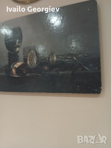 Стар натюрморт, снимка 4 - Картини - 52293166