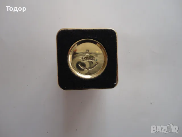 Уникална позлатена запалка Erhard Germany, снимка 3 - Запалки - 47423329