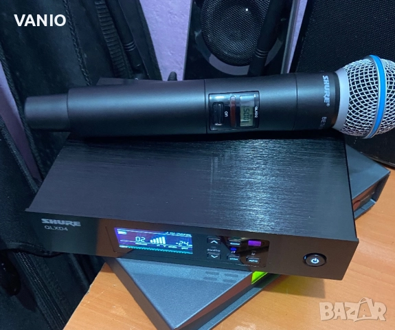 Shure QLXD24/B58 Digital Wireless Handheld Digitall Microphone System Made In Mexico