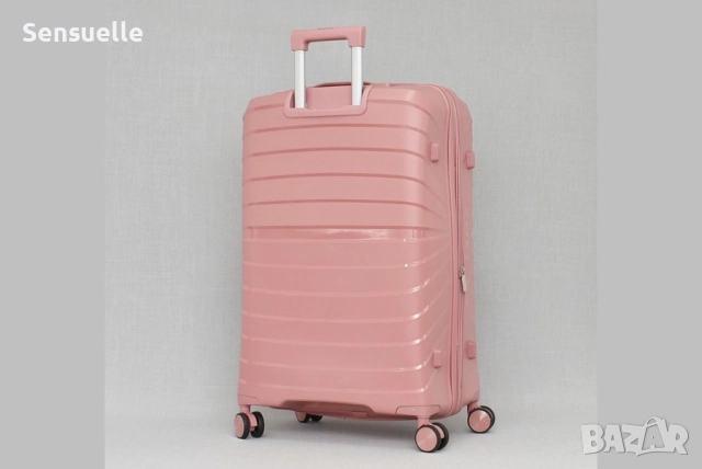 Комплект 3 куфара с колелца, снимка 2 - Куфари - 52679668