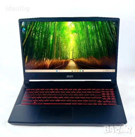 MSI Katana GF66 15.6" 144Hz i5-12450H 64RAM 1TB RTX 3050 Гаранция!