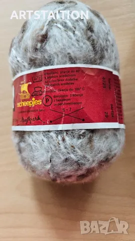 Сетове от черна и сива прежда за плетене , снимка 5 - Рокли - 49946702