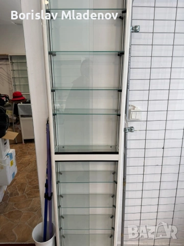 Стъклена витрина малка , снимка 2 - Други - 53101503