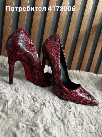 Обувки на ток , снимка 3 - Дамски обувки на ток - 53176003
