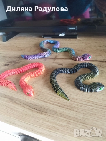 3D принтирана змия