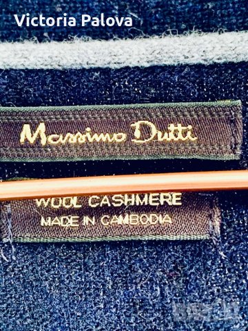 Жилетка-елек MASSIMO DUTTI ,вълна,кашмир, снимка 4 - Други - 38404192