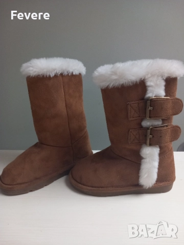 Зимни топли шерпа ботуши ук7, снимка 2 - Детски боти и ботуши - 52432518