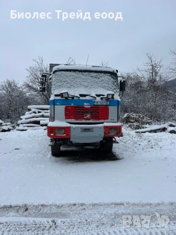 Ман 6х6 с кран 