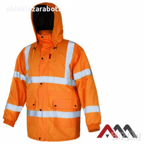 Classic Зимна светлоотразителна шуба FLASH