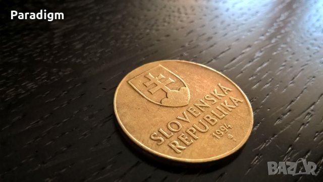 Монета - Словакия - 10 крони | 1994г., снимка 2 - Нумизматика и бонистика - 27241532