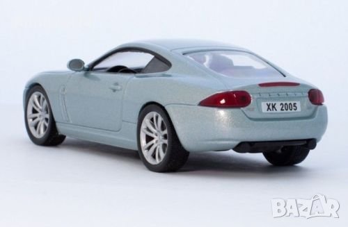 Jaguar XK Coupe 2005 - мащаб 1:43 на ДеАгостини модела е нов в блистер, снимка 6 - Колекции - 44025919