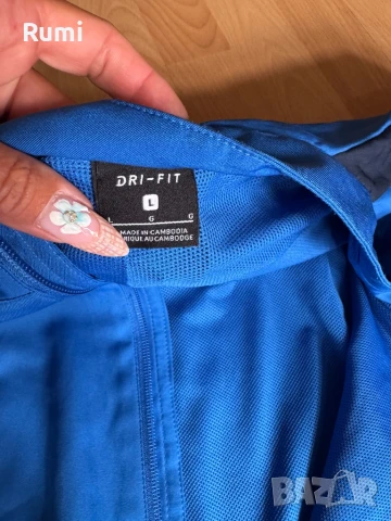 Мъжкa синя горница  Nike Dry Academy18 ! L, снимка 3 - Спортни дрехи, екипи - 51229175