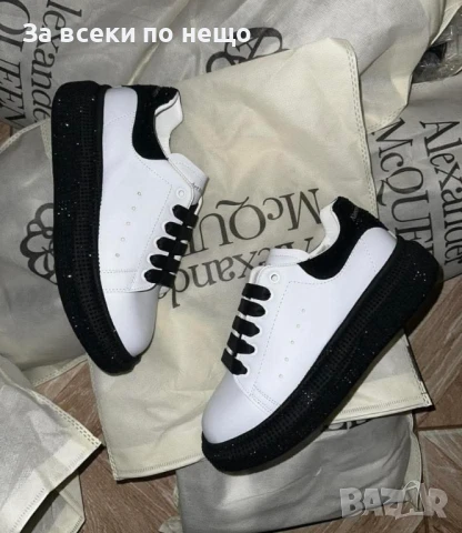 Alexander McQueen Дамски Маратонки С Кутия👟Дамски Спортни Обувки Александър Макуин Код A634, снимка 2 - Маратонки - 50588475