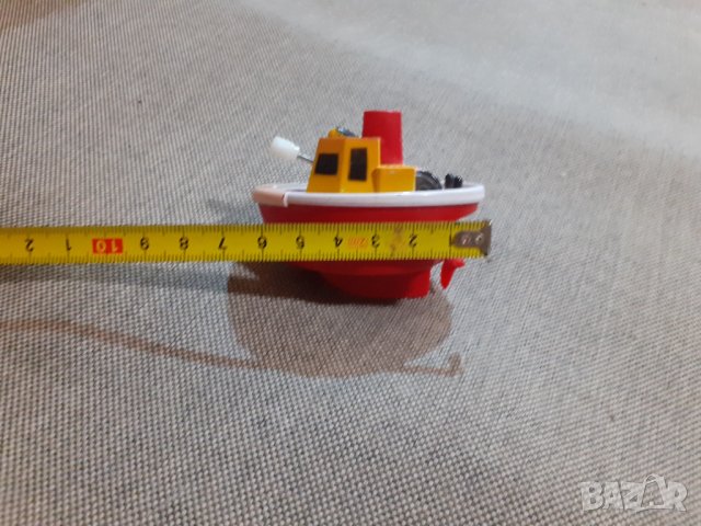 Механизирано корабче - лодка с навиващ механизъм, снимка 7 - Антикварни и старинни предмети - 37690052