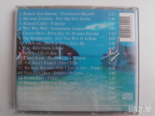 Golden Pop Ballads Vol.7 - матричен диск музика, снимка 3 - CD дискове - 53527348