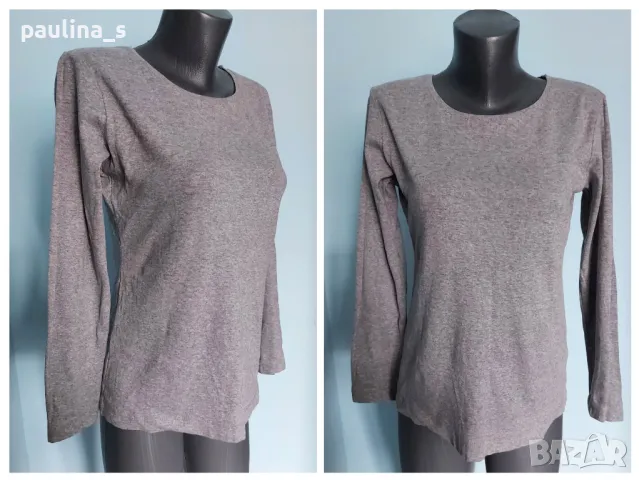 Пет броя / Еластична брандова блуза с дълъг ръкав / хипоалергична материя / голям размер , снимка 8 - Блузи с дълъг ръкав и пуловери - 36022132