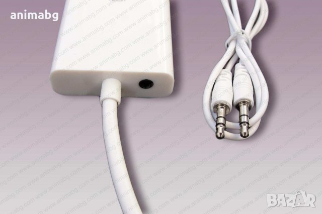 ANIMABG HDMI към VGA преобразувател с аудио 3.5мм, снимка 3 - Други - 33157614