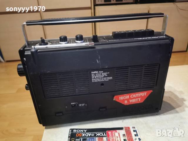 SANWA 7024-ВНОС SWISS 0301261948, снимка 10 - Радиокасетофони, транзистори - 52967426