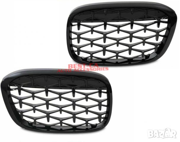 Бъбреци, решетки diamond style за БМВ / BMW X1 F48 (2015-2019) pre facelift, снимка 2 - Аксесоари и консумативи - 36607999