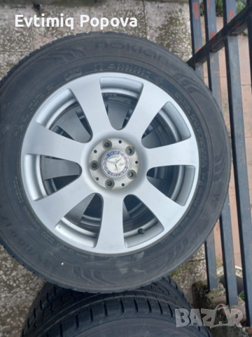 Гуми със джанти за Mercedes , снимка 3 - Гуми и джанти - 53206046