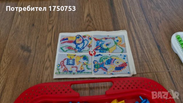 Креативна мозайка Quercetti с 410 части, снимка 4 - Образователни игри - 47386804