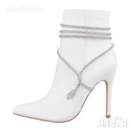 Дамски боти на висок ток, 2цвята , снимка 2 - Дамски боти - 43135880