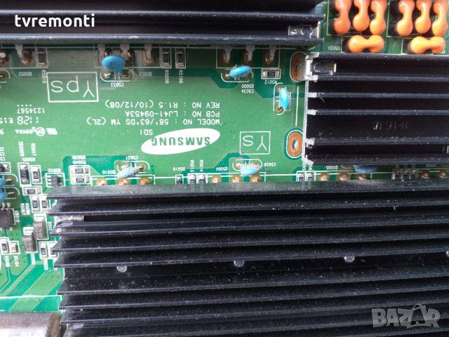 Y MAIN BOARD BN96-16545A LJ41-09453A, снимка 2 - Части и Платки - 26821620