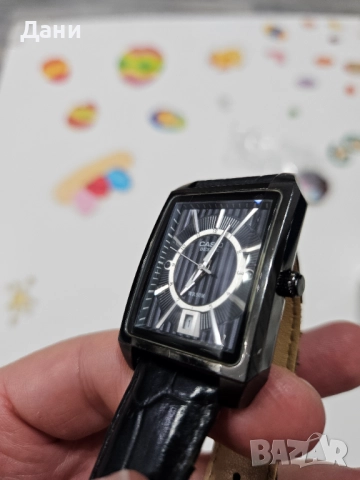 Мъжки часовник Casio, оригинален, запазен, елегантен, стилен + подарък чисто нова батерия, снимка 13 - Мъжки - 52842866