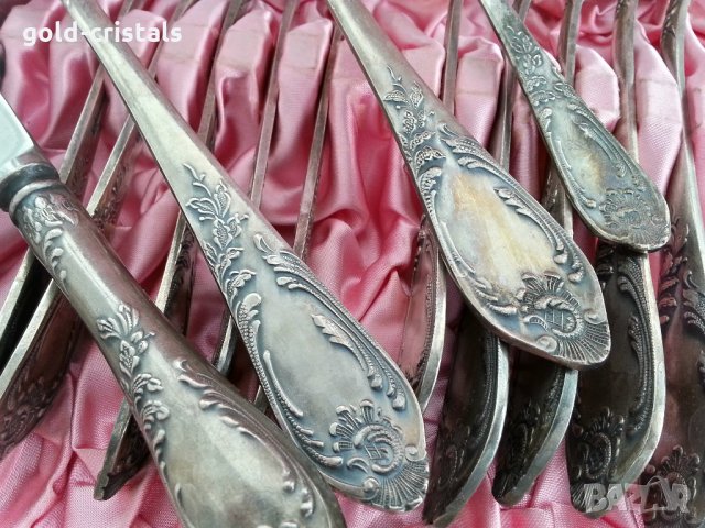 стари руски прибори в кутия , снимка 4 - Антикварни и старинни предмети - 28251235