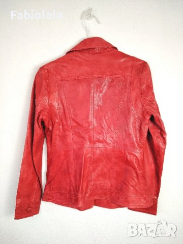 Antwerp Tannery leather jacket M, снимка 2 - Сака - 44062824