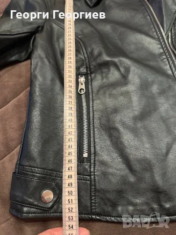 Страхотно кожено яке, снимка 8 - Якета - 49518025