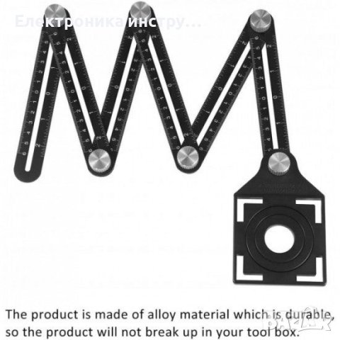 ПРОМО КОМПЛЕКТ  Шаблон на майстора - 25см + шаблон за измерване, снимка 2 - Други инструменти - 43194911