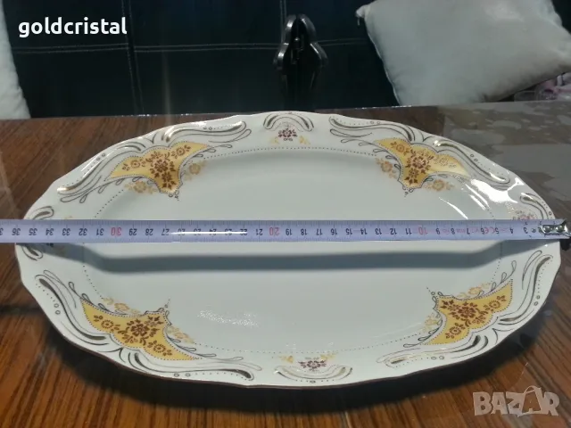 Стар български порцелан Изида барок, снимка 2 - Антикварни и старинни предмети - 34474340