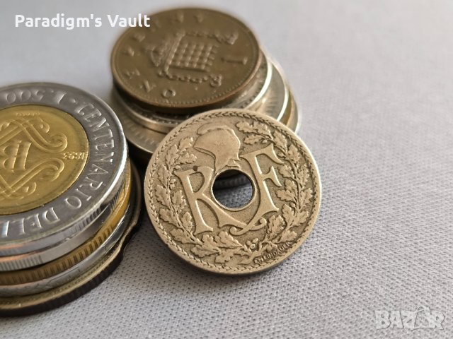 Mонета - Франция - 10 сентима | 1927г., снимка 2 - Нумизматика и бонистика - 43436514