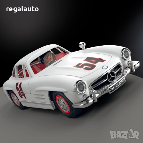 B66040692,сглобяем тип конструктор Mercedes-Benz,300 SL Coupe(1954-1957) W 198,playmobil-Set,1:18